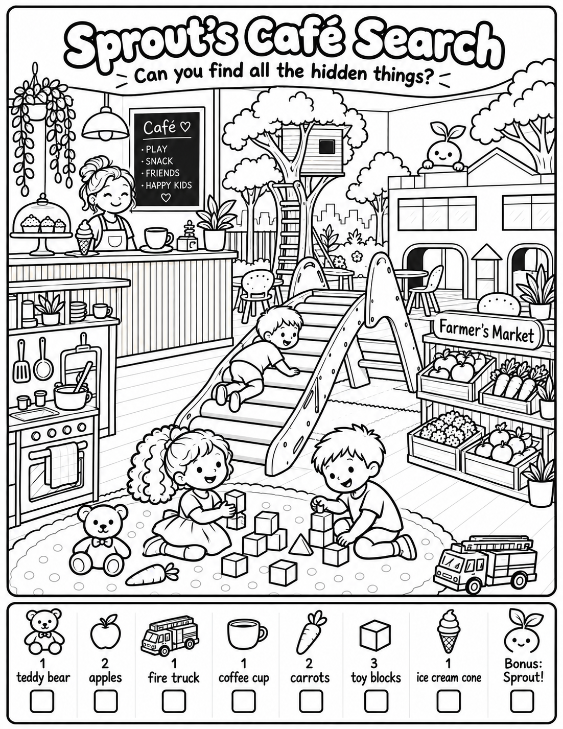 Activity Booklet image 3: Page 2 - I Spy Search