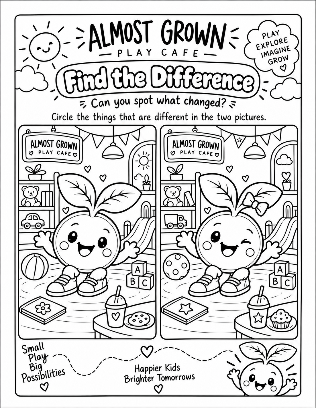 Activity Booklet image 7: Page 6 - Find the Difference